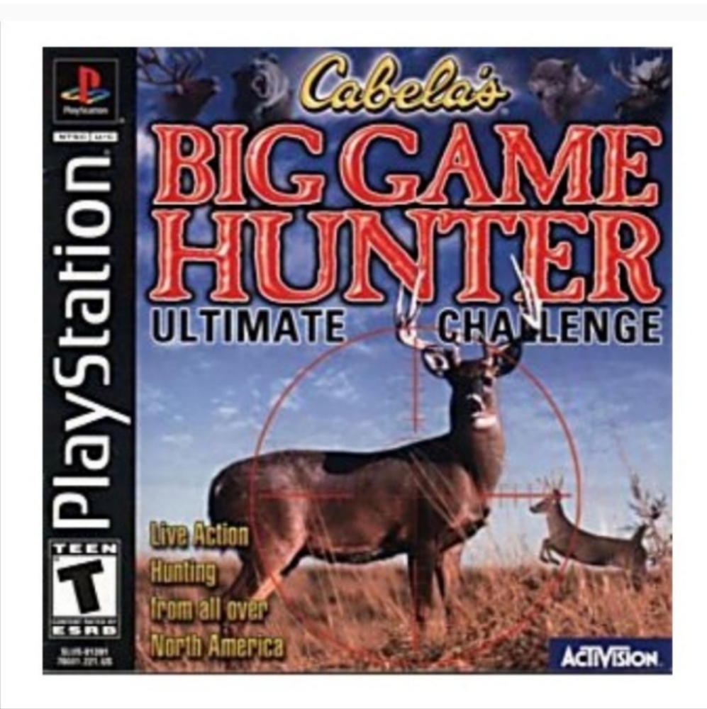Cabela's Big Game Hunter PlayStation Game In Great Condition